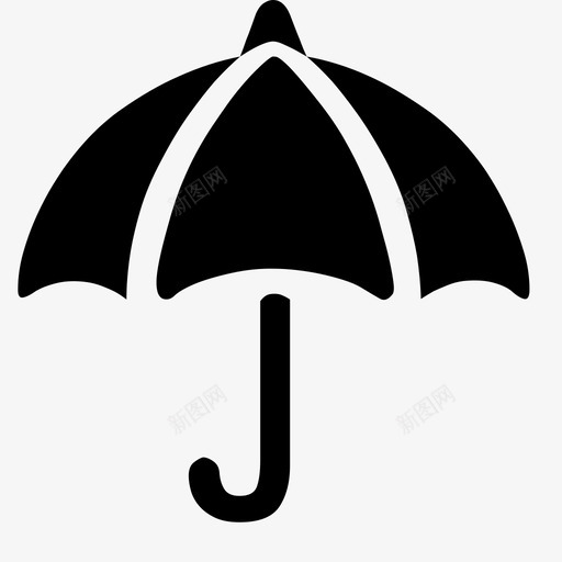 雨伞svg_新图网 https://ixintu.com 雨伞 雨具 太阳伞