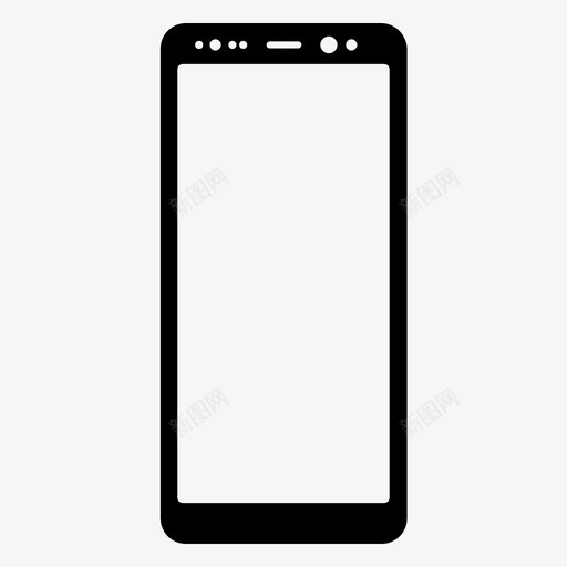 手机galaxys8图标svg_新图网 https://ixintu.com galaxy s8 三星 手机 智能手机