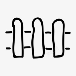 安全围墙设计围栏屏障安全图标高清图片