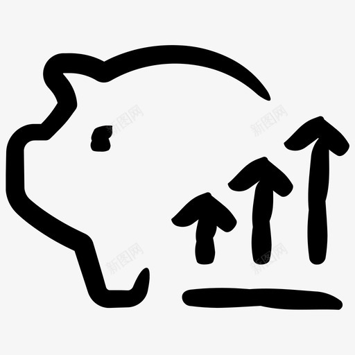 利息金融利率图标svg_新图网 https://ixintu.com 便利业务第4卷 利息 利率 金融