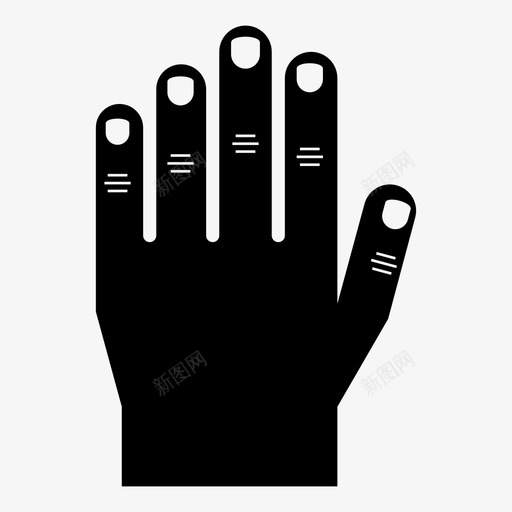 左手身体肢体语言图标svg_新图网 https://ixintu.com 左手 手 手势 手指 肢体语言 身体