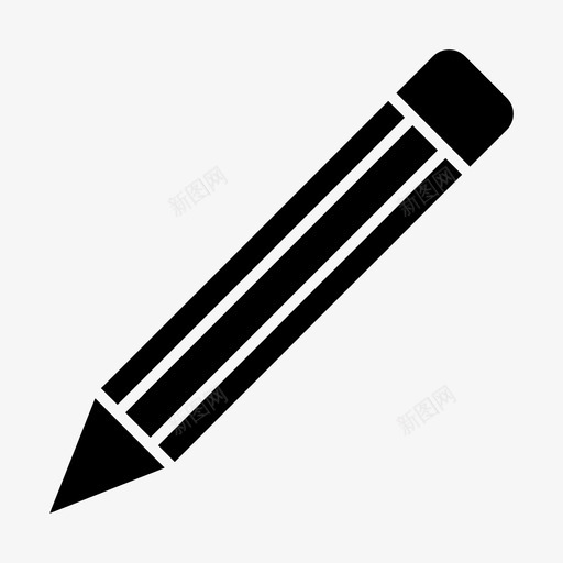 铅笔班级学校图标svg_新图网 https://ixintu.com 写作 学校 学生 教育 班级 铅笔