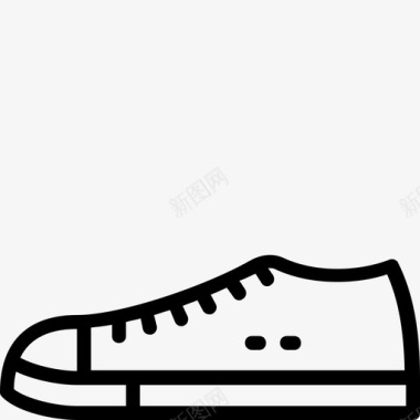 运动鞋鞋类鞋图标图标