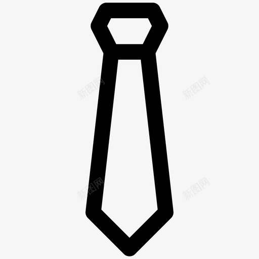 领带正式领带混搭图标svg_新图网 https://ixintu.com 正式领带 混搭 领带