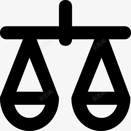 司法尺度平衡尺度法院图标svg_新图网 https://ixintu.com 司法尺度 平衡尺度 法律 法院 科技线图标