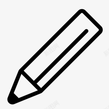 thin-002_write_pencil_new_edit图标