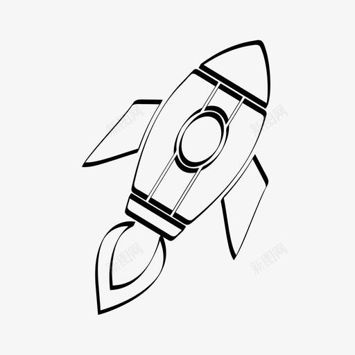 燃料运载火箭图标svg_新图网 https://ixintu.com 燃料运载火箭