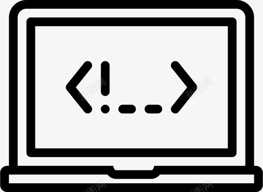 网页开发编码编程图标svg_新图网 https://ixintu.com smashicons开发2大纲 编码 编程 网页开发