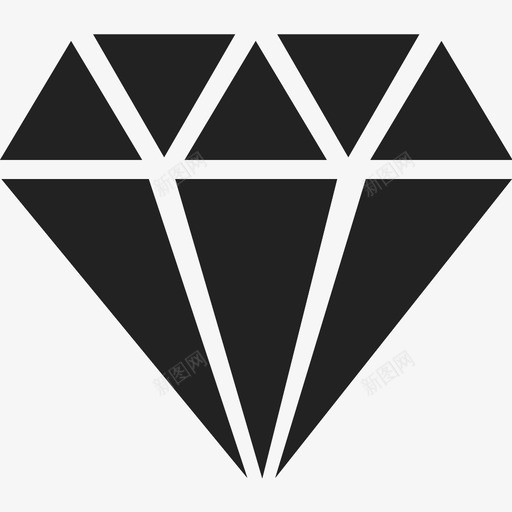 diamondsvg_新图网 https://ixintu.com diamond 宝石