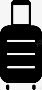 行李包装手提箱图标图标