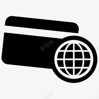 旅游卡信用卡机票图标图标