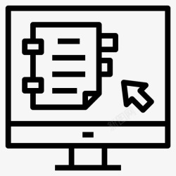 监视列表电子目录数字列表图标高清图片