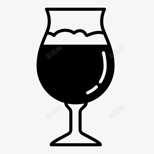 啤酒酒精啤酒杯图标svg_新图网 https://ixintu.com 啤酒 啤酒图标 啤酒杯 啤酒高脚杯 比利时啤酒 酒精
