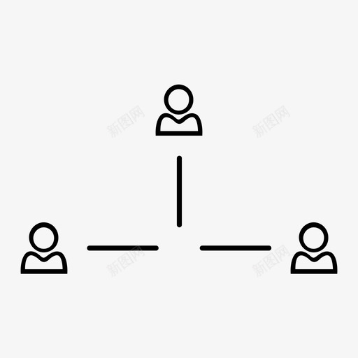 组织结构层次结构团队图标svg_新图网 https://ixintu.com 团队 层次结构 工作流程 组织结构