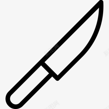 刀柳叶刀手术刀图标图标