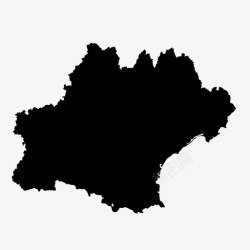 图卢兹奥克西塔尼法国地图图标高清图片