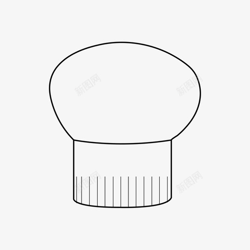 厨师帽厨师厨房图标svg_新图网 https://ixintu.com 厨师 厨师帽 厨房 炊具 玩具