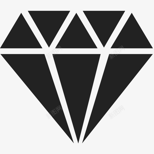 diamondsvg_新图网 https://ixintu.com diamond 宝石