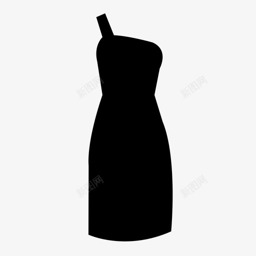 衣服时装女人图标svg_新图网 https://ixintu.com 女人 时装 衣服