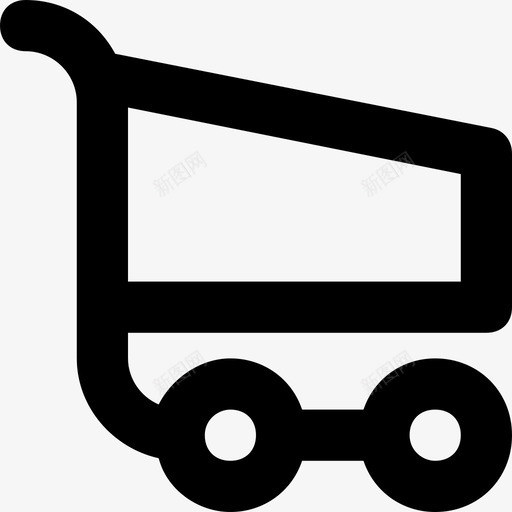 购物车电子商务网上购物图标svg_新图网 https://ixintu.com 电子商务 科技路线图标 网上购物 购物车