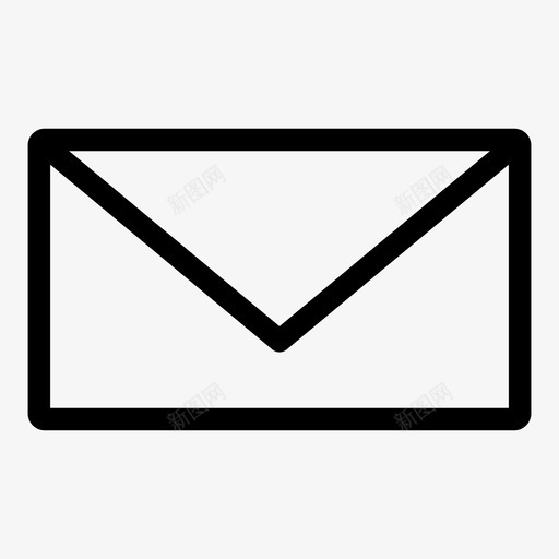 电子邮件信封用户界面图标svg_新图网 https://ixintu.com 信封 用户界面 电子邮件