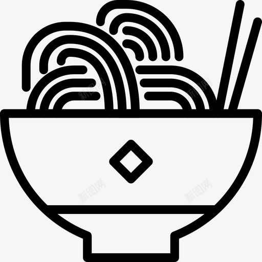 意大利面烹饪食物图标svg_新图网 https://ixintu.com smashicons厨房工具概述 厨房 意大利面 烹饪 食物