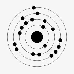 元素钾019钾k原子元素图标高清图片