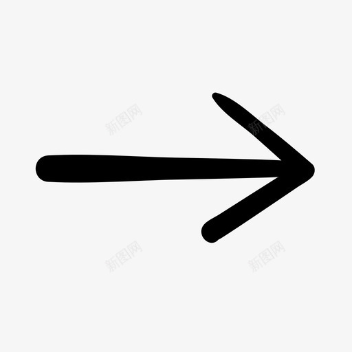 右箭头涂鸦图标svg_新图网 https://ixintu.com 下一个 前进 右 涂鸦 涂鸦网页设计设备 箭头