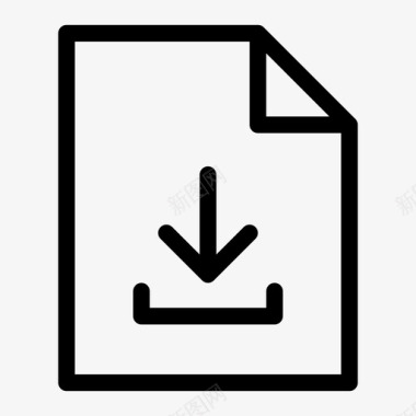 文件附件导出文件图标图标