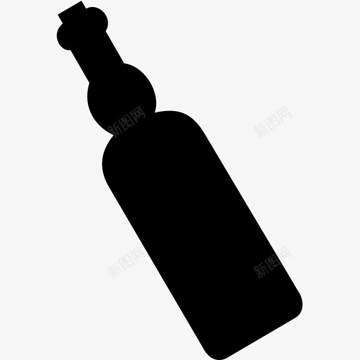 瓶子玻璃瓶大海图标svg_新图网 https://ixintu.com 大海 玻璃瓶 瓶子