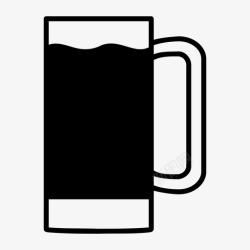 苏打水背景啤酒杯饮料杯水杯图标高清图片