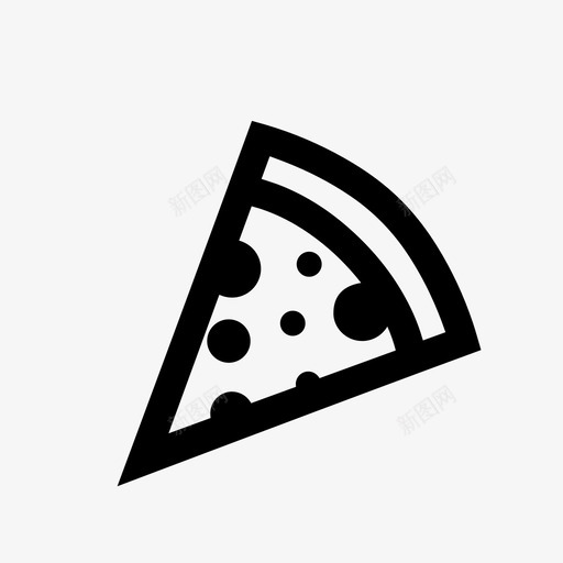 披萨食物意大利香肠图标svg_新图网 https://ixintu.com 口味 意大利香肠 披萨 派 食物