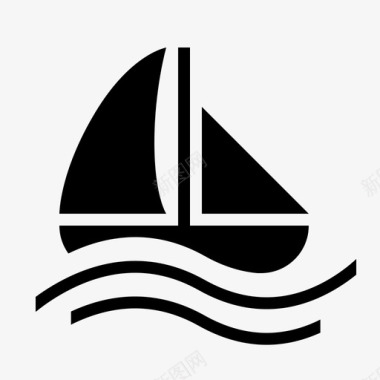 icon-44-sailing-boat-water图标