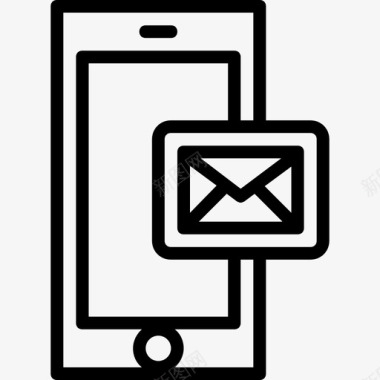 电子邮件手机功能iphone图标图标