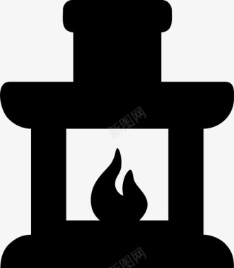 壁炉炉子家用炉子1图标图标