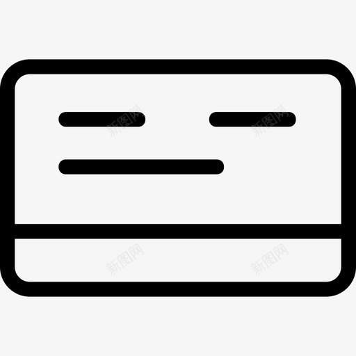 信用卡atm卡银行卡图标svg_新图网 https://ixintu.com atm卡 信用卡 借记卡 科技线图标 账单 银行卡