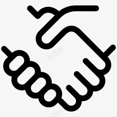 握手协议业务协议图标图标