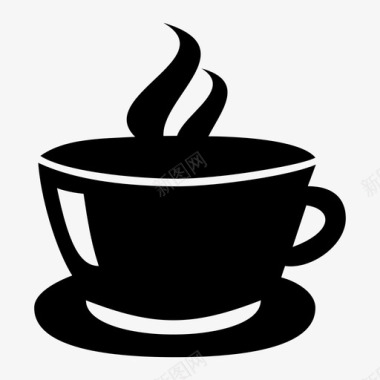 咖啡热巧克力热饮料图标图标