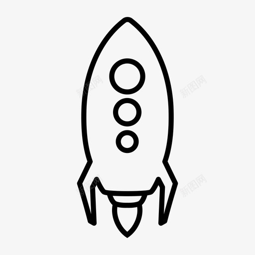 太空火箭外太空航天飞机图标svg_新图网 https://ixintu.com 外太空 太空火箭 宇宙飞船 航天飞机