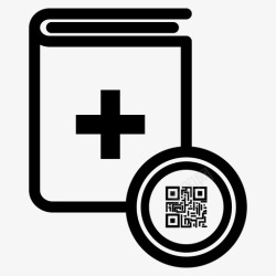 医院二维码医书二维码编码数据药品图标高清图片