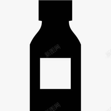 瓶子药物药瓶图标图标