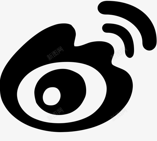 新浪微博svg_新图网 https://ixintu.com 新浪微博 微博 新浪 分享 标志
