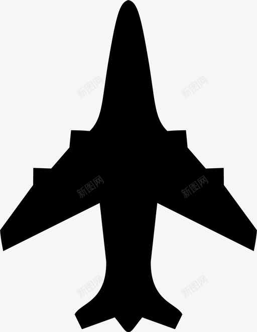 喷气机飞机飞行图标svg_新图网 https://ixintu.com 商务卷1 喷气机 飞机 飞行
