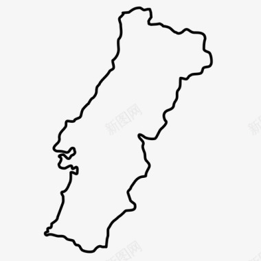 葡萄牙国家欧洲图标图标