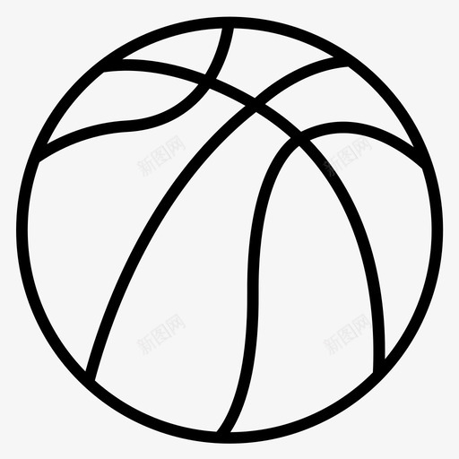 篮球运动图标svg_新图网 https://ixintu.com 篮球 运动