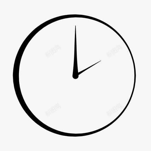 钟表挂钟手表图标svg_新图网 https://ixintu.com 名牌钟表 手表 挂钟 钟表