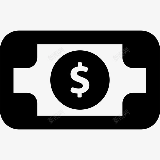 美元钞票业务全球用户界面图标svg_新图网 https://ixintu.com 业务 全球用户界面 美元钞票