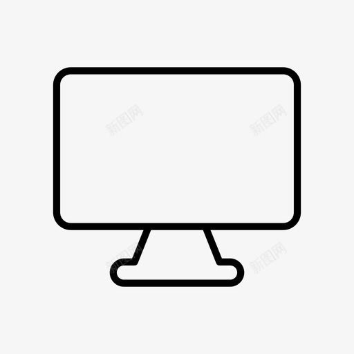 台式机台式计算机台式pc机图标svg_新图网 https://ixintu.com 台式pc机 台式机 台式计算机 桌面屏幕 设备