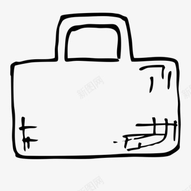手提行李箱子行李图标图标