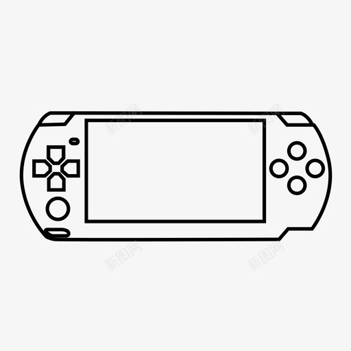 psp电子手持图标svg_新图网 https://ixintu.com playstation psp 便携式playstation 手持 数字设备 电子 视频游戏